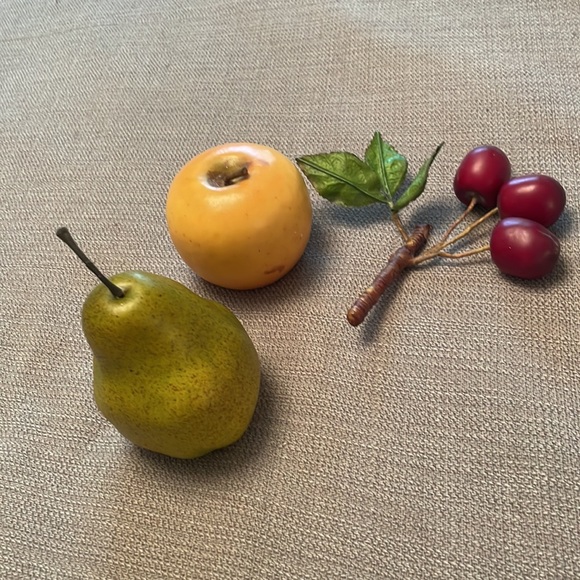 Faux Artificial Fruit Set of 3 Lifelike - Picture 6 of 6